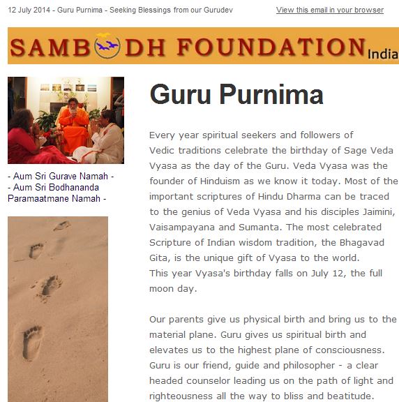 Guru Purnima